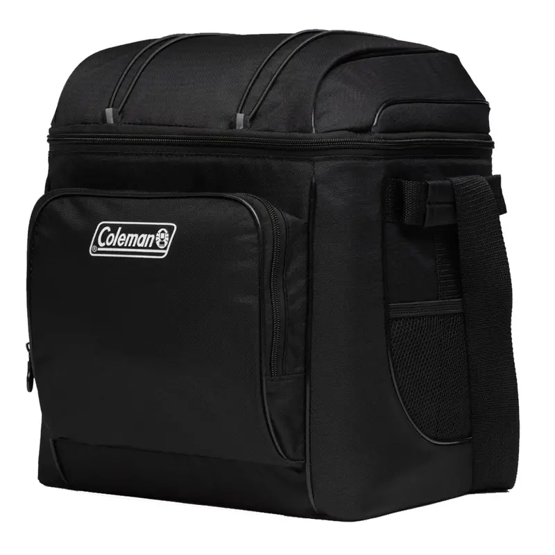 Coleman Chiller 30-Can Portable Soft Cooler In Sleek Black 1