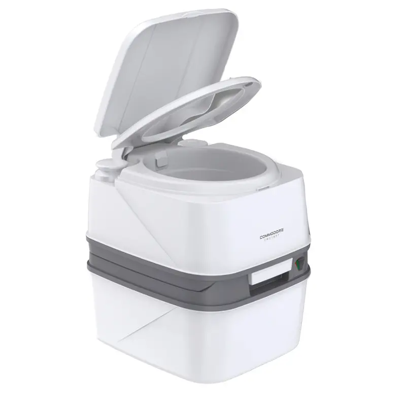 Commodore Premium Portable Travel Toilet – 18-Liter Injection-Molded Unit 1