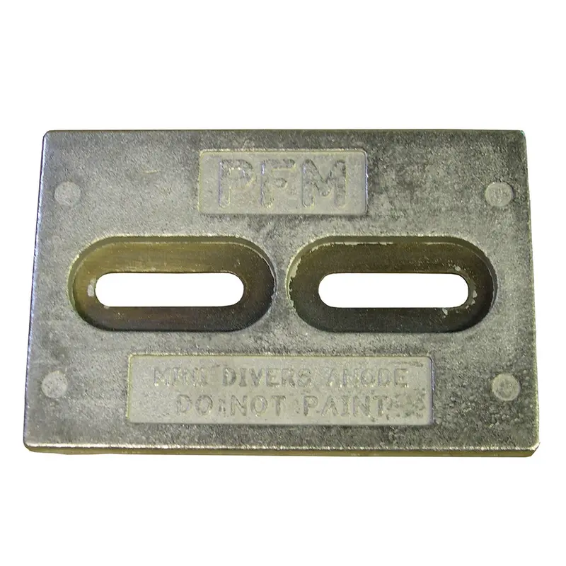 Compact Aluminum Diver-Style Hull Anode – Performance Metals Mini Divers [Hmdda] 1