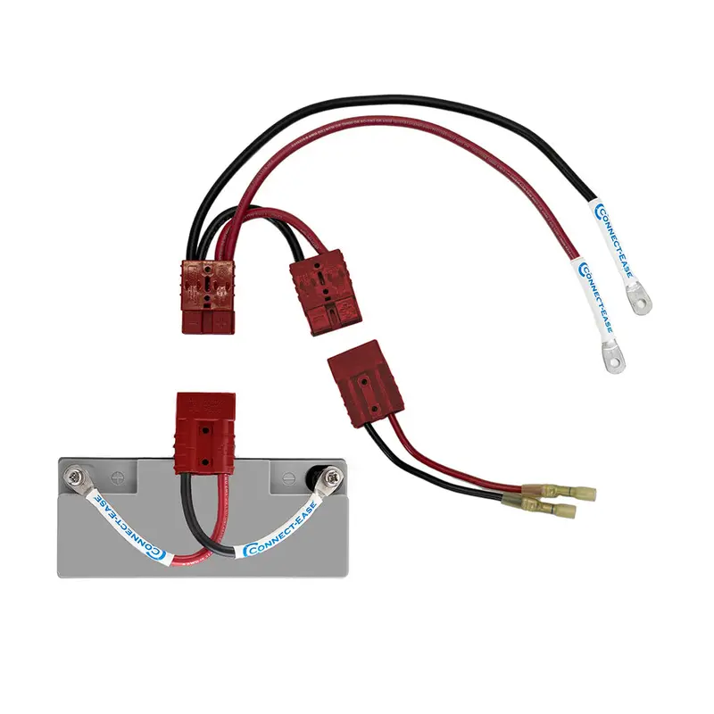 Connect-Ease 12V Jet Ski Battery Kit With Integrated Charging Port 1