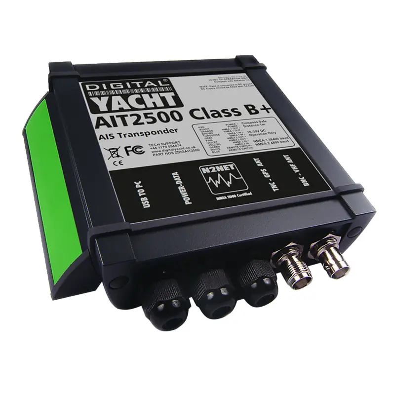 Digital Yacht Ait2500 Class B+ Ais Transceiver – 5W Sotdma With Built-In Gps (Zdigait2500) 1