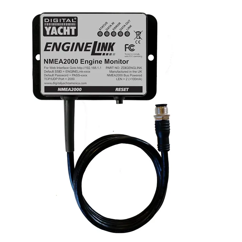 Digital Yacht Engine Link: Nmea 2000-Compatible Engine Monitor 1