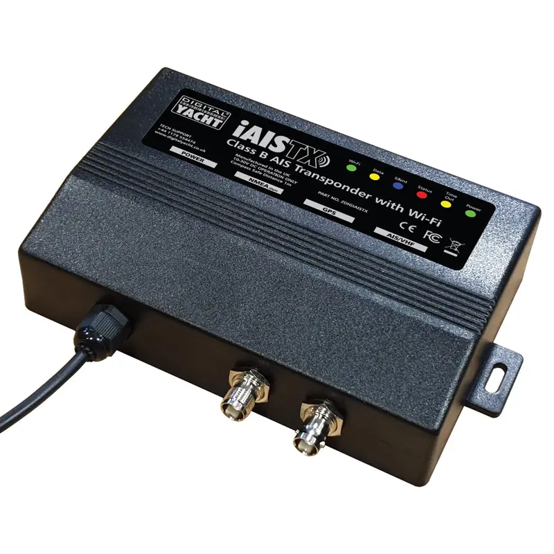 Digital Yacht Iaistx Class B Ais Transponder — Wireless, Nmea 0183/Nmea 2000 Ready [Zdigiaistx] 1