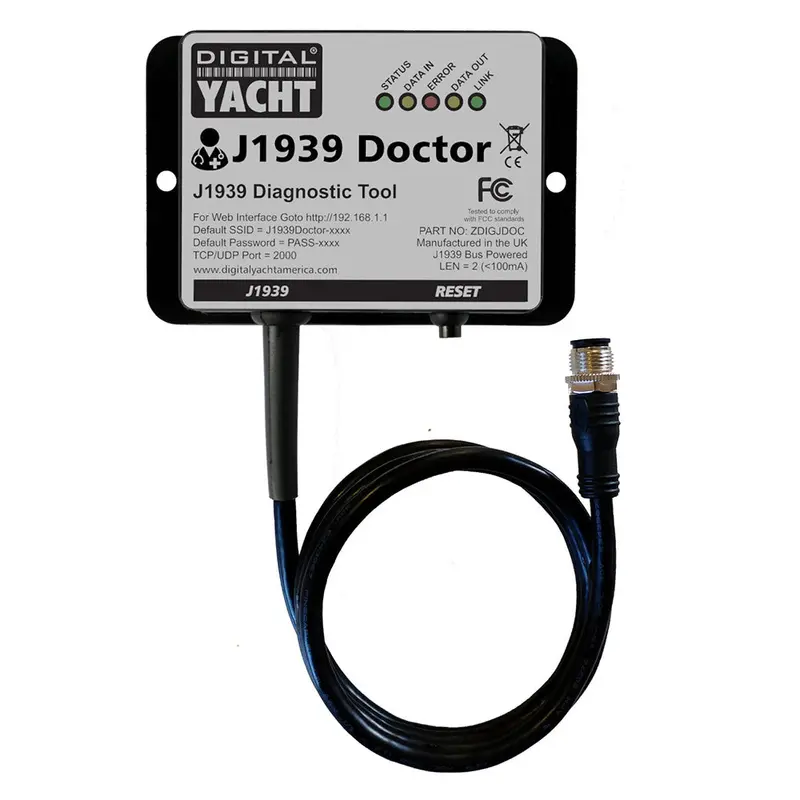 Digital Yacht J1939 Doctor – Vehicle Diagnostic Tool For Marine & Heavy-Duty Systems 1