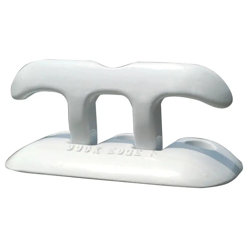 Dock Edge 8" White Flip-Up Dock Cleat [De2608Wf] 1