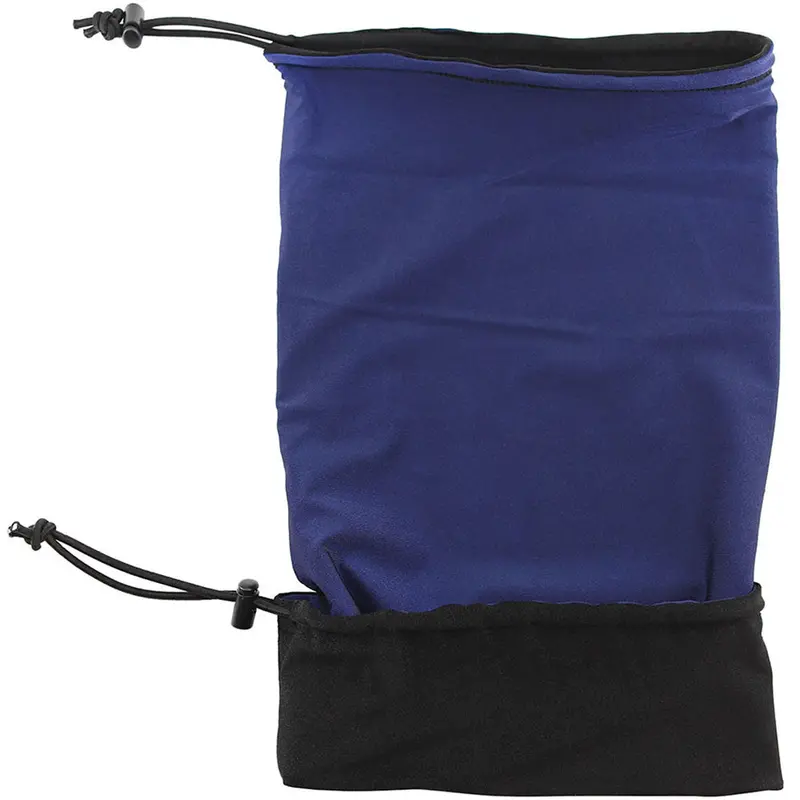 Dock Edge Reversible Fender Cover – Small, Dual-Color Black/Blue Configuration 1