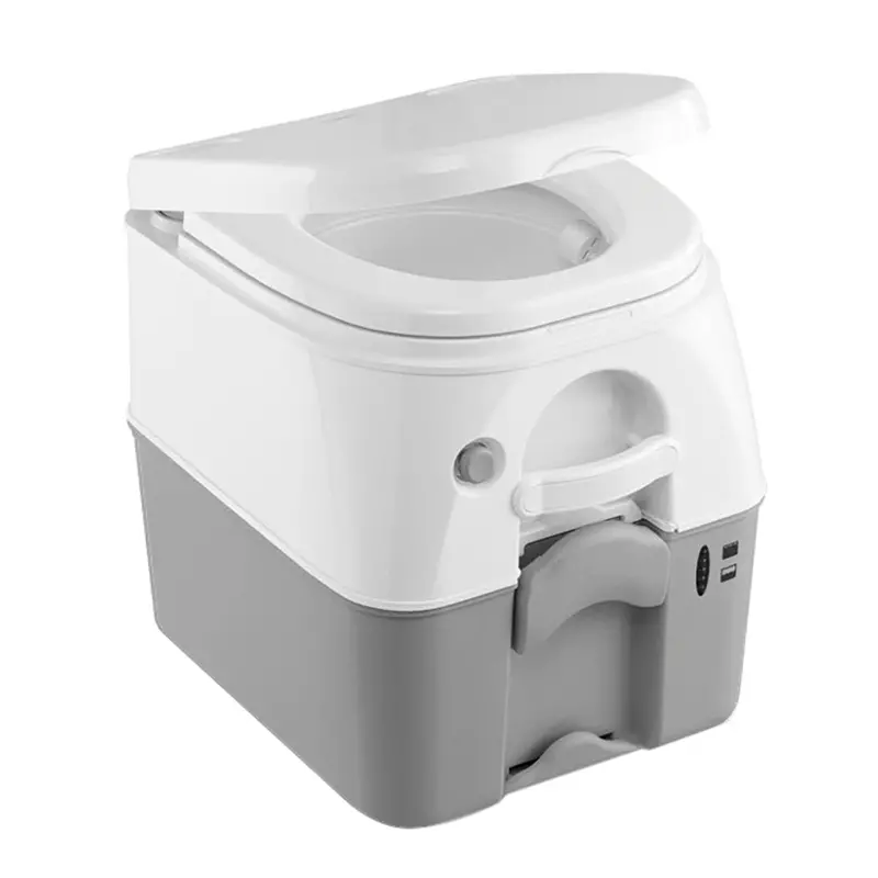 Dometic 5-Gallon Portable Rv Toilet With Mounting Hardware – Gray Finish [301097506] 1