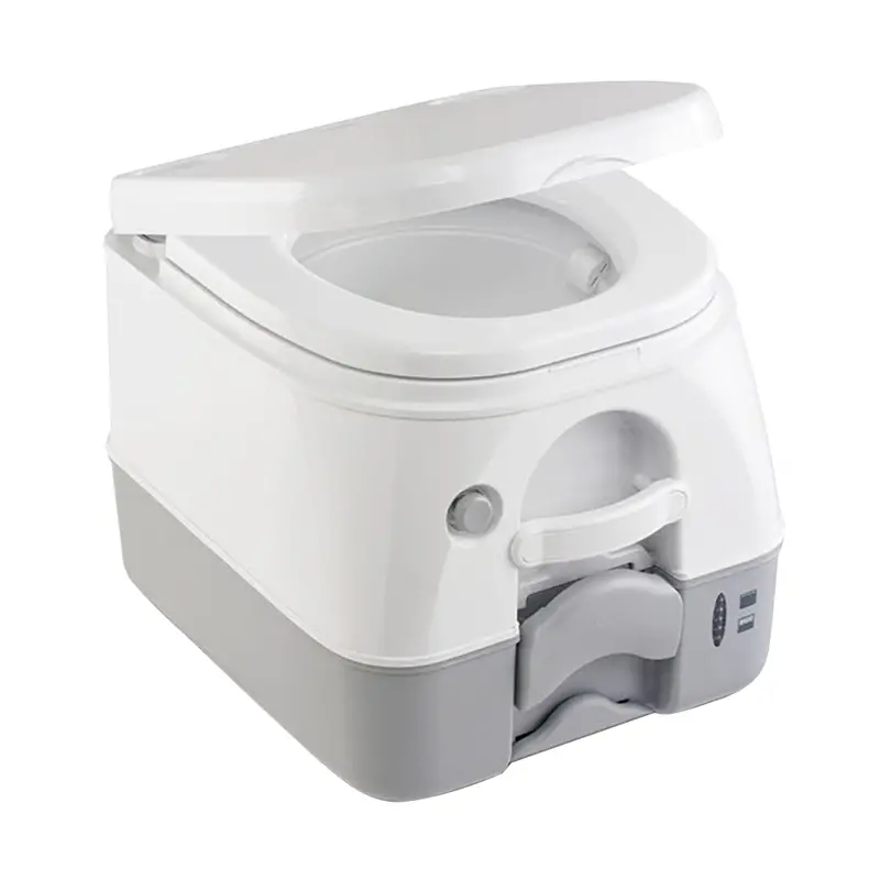 Dometic 972 Portable Toilet – 2.6-Gallon Capacity, Grey Finish [301097206] 1