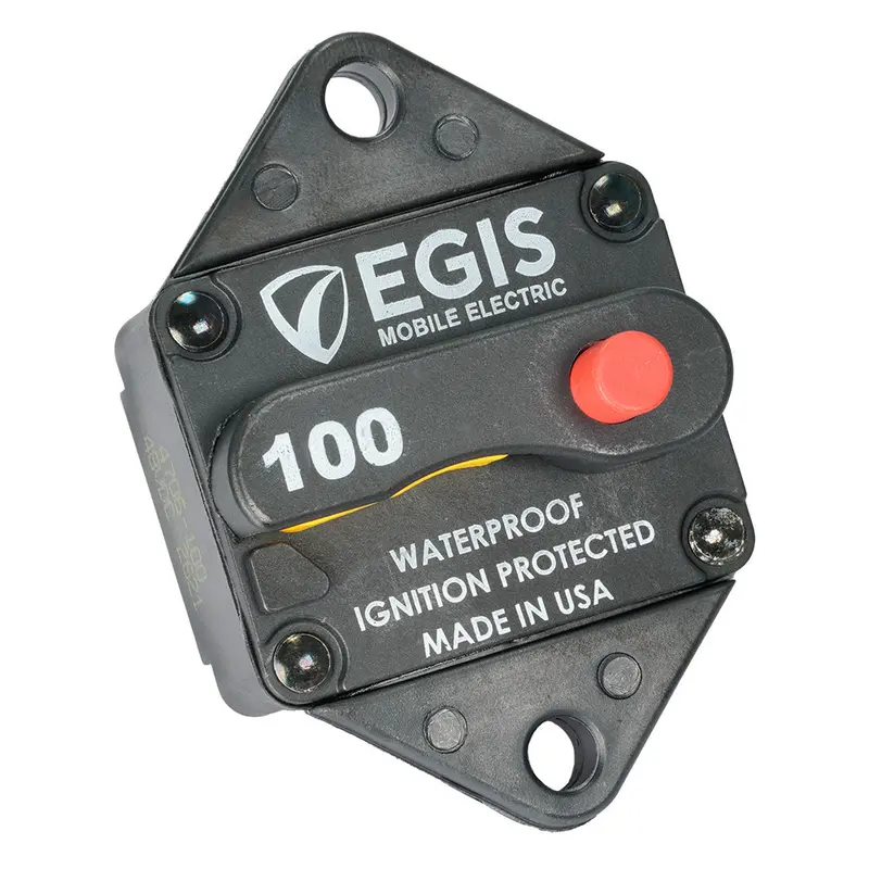 Egis 100A Panel-Mount Circuit Breaker – 285 Series Dc Protection 4706-100 1