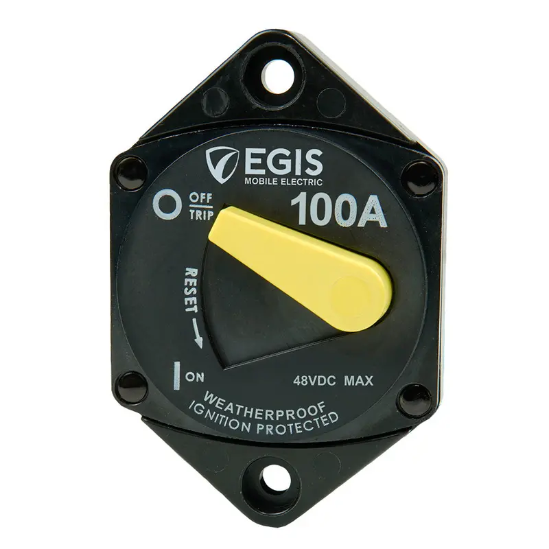 Egis 100A Panel-Mount Circuit Breaker – 87-Series Dc Safety Switch [4707-100] 1