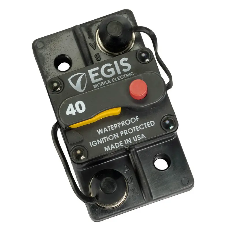 Egis 40A Surface-Mount Circuit Breaker – 285 Series Dc Protection 4703-040 1
