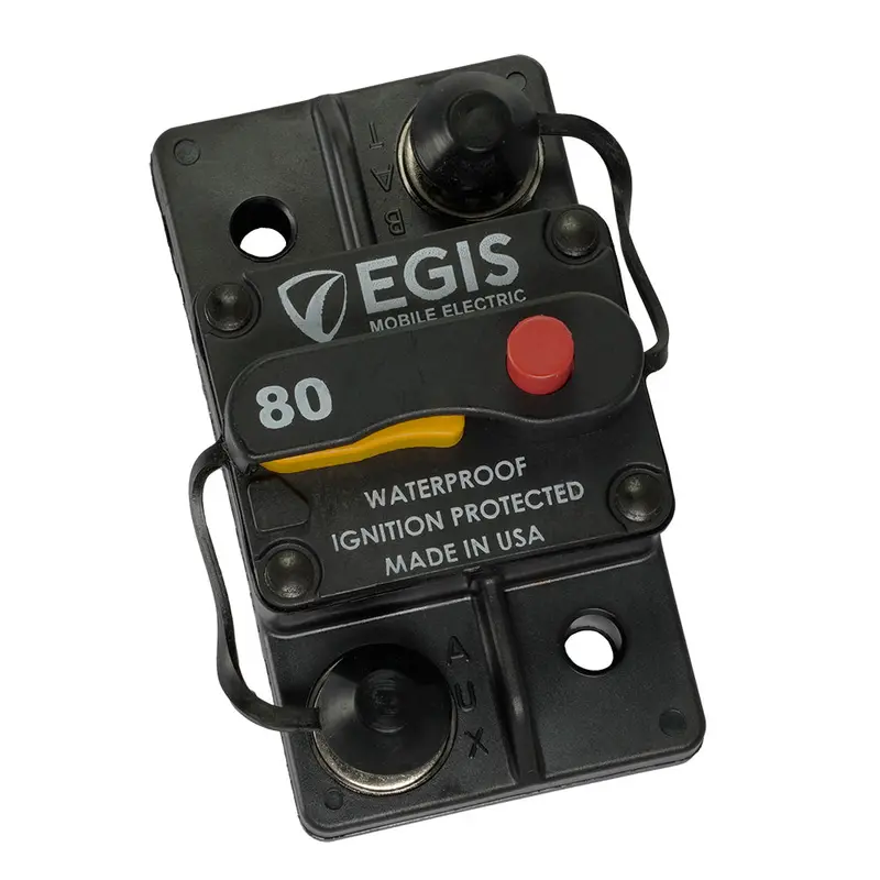 Egis 80A Surface-Mount Circuit Breaker – 285 Series Dc Protection 4703-080 1