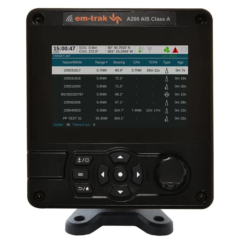 Em-Trak A200 High-Performance Class A Ais Transceiver For Commercial Vessels 1
