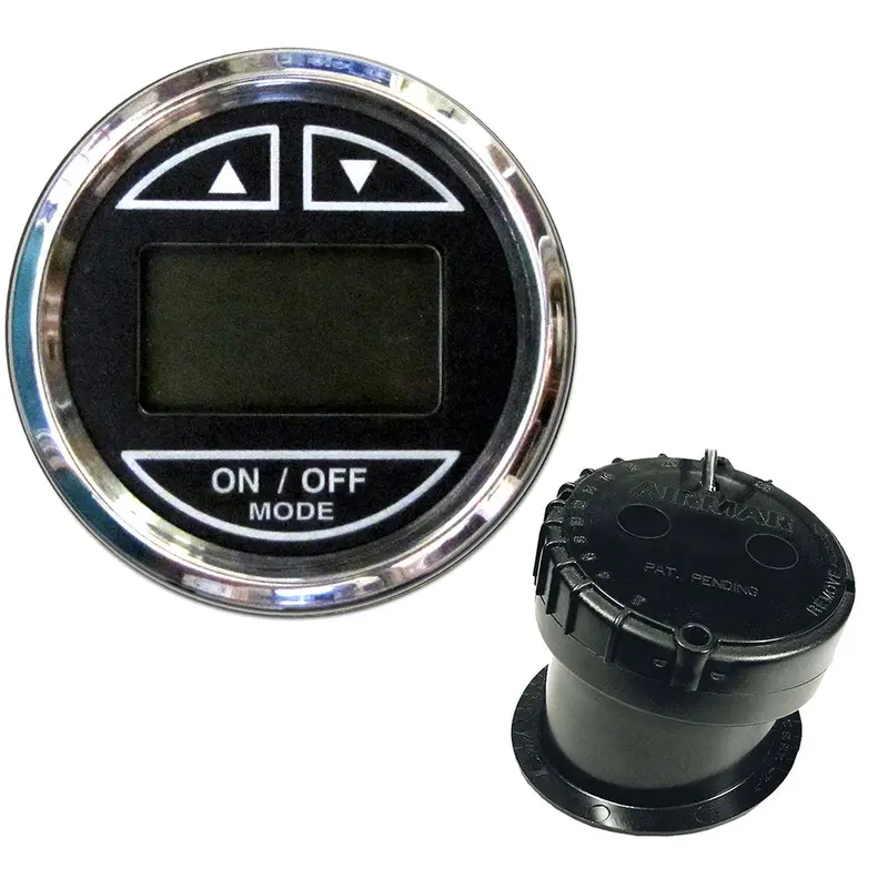 Faria 13751 Chesapeake Black 2" Depth Sounder — In-Hull Transducer 1
