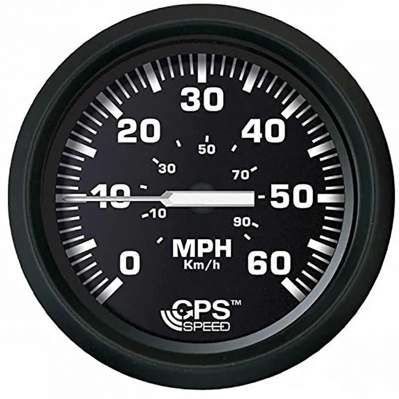 Faria Euro Black 4-Inch Gps Speedometer – 60 Mph Range [32816] 1