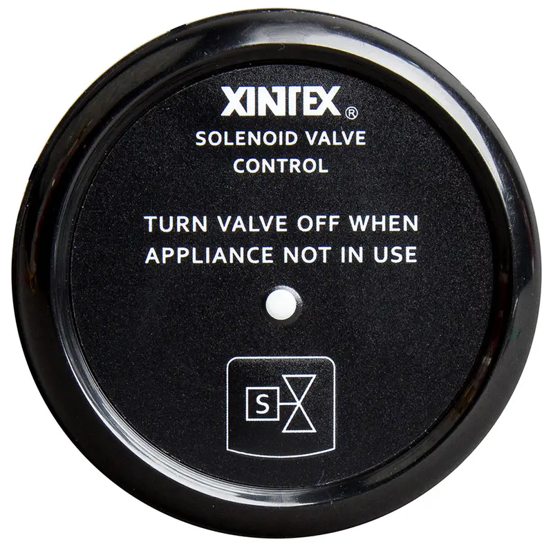 Fireboy-Xintex Propane Solenoid Control Valve With Black Bezel Display (Model C-1B-R) 1