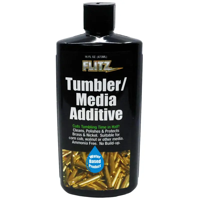Flitz Tumbler Media Additive – 16 Oz Bottle For Metal Polishing 1