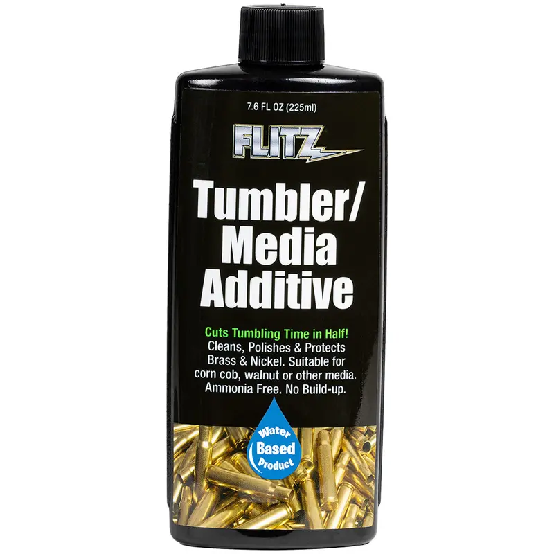 Flitz Tumbler Media Additive – 7.6 Oz Concentrated Formula 1