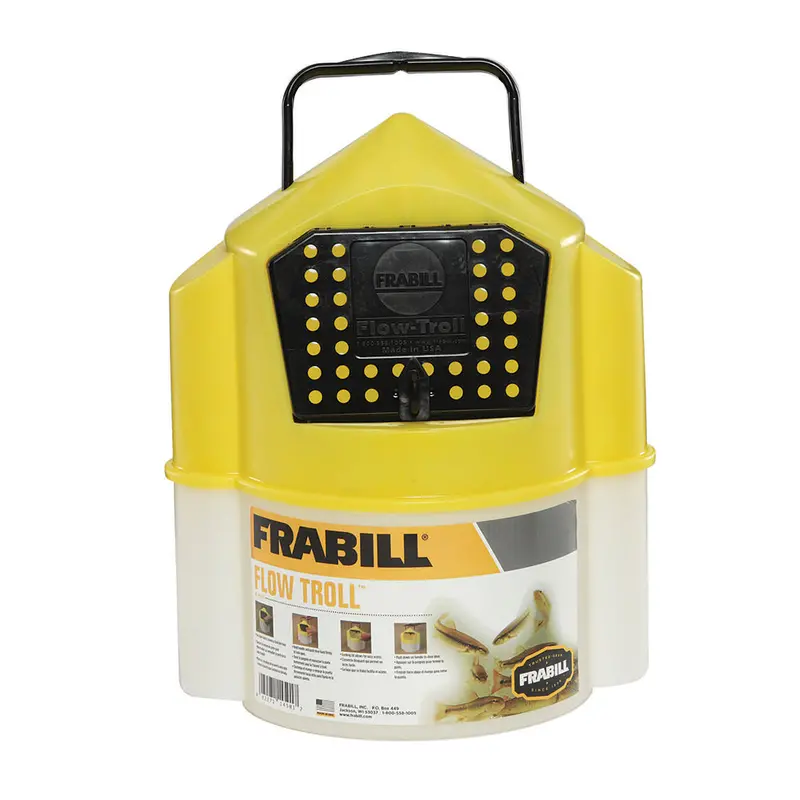 Frabill Flow Troll Bucket – 6-Quart Portable Aerator – Model Pmc4501 1