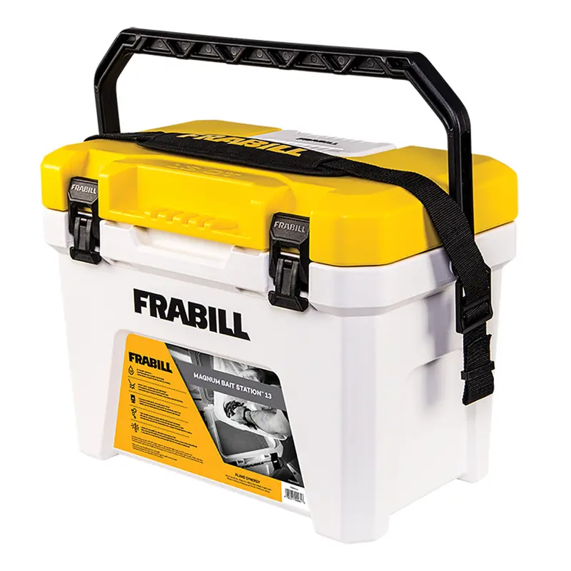 Frabill Magnum 13-Quart Bait Station – High-Capacity Live Bait Tank [Frbba213] 1