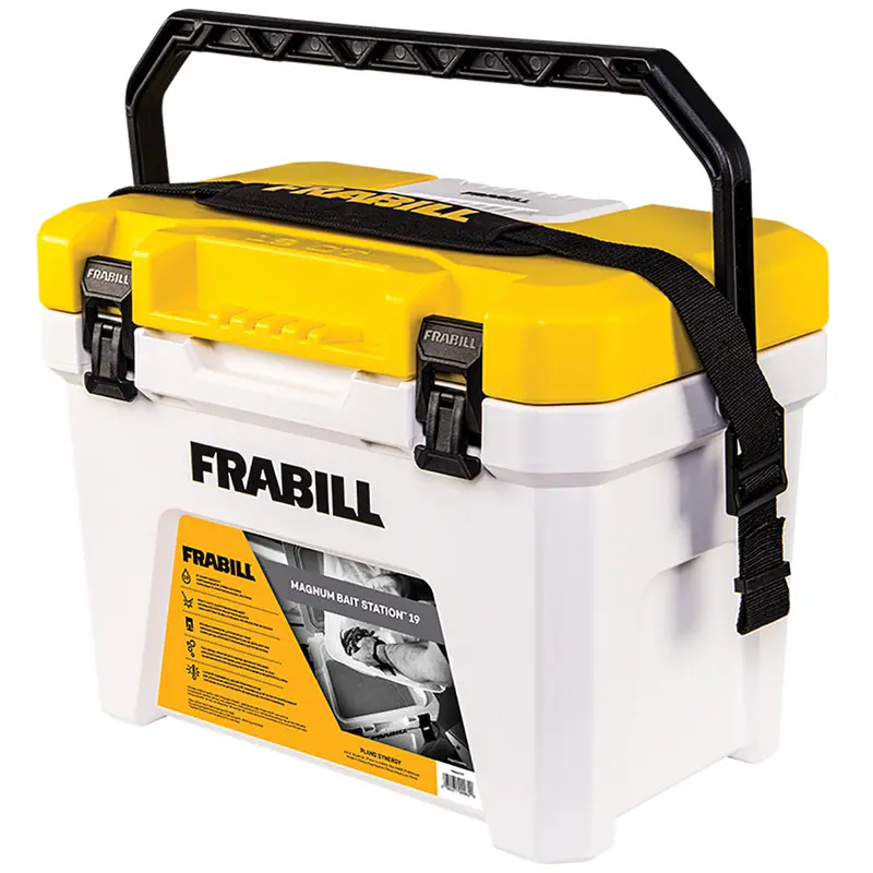 Frabill Magnum 19-Quart Bait Station – Insulated Live Bait Container [Frbba219] 1