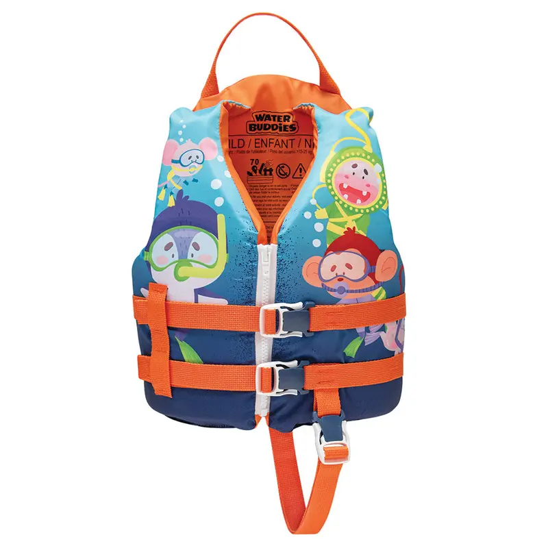 Full Throttle Child Water Buddies Life Vest – Shark Print (30–50 Lbs) 1