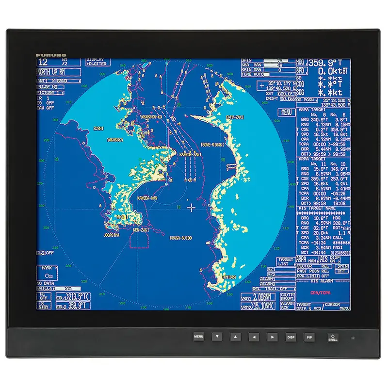Furuno 19-Inch Full-Color Lcd Marine Monitor – High-Definition Display – Model Mu192Hd 1