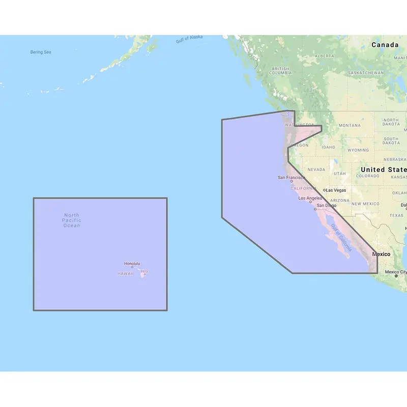 Furuno Mm3-Vna-024 Vector Chart Unlock Code: U.S. West Coast, Hawaii & Baja Mexico Coverage 1