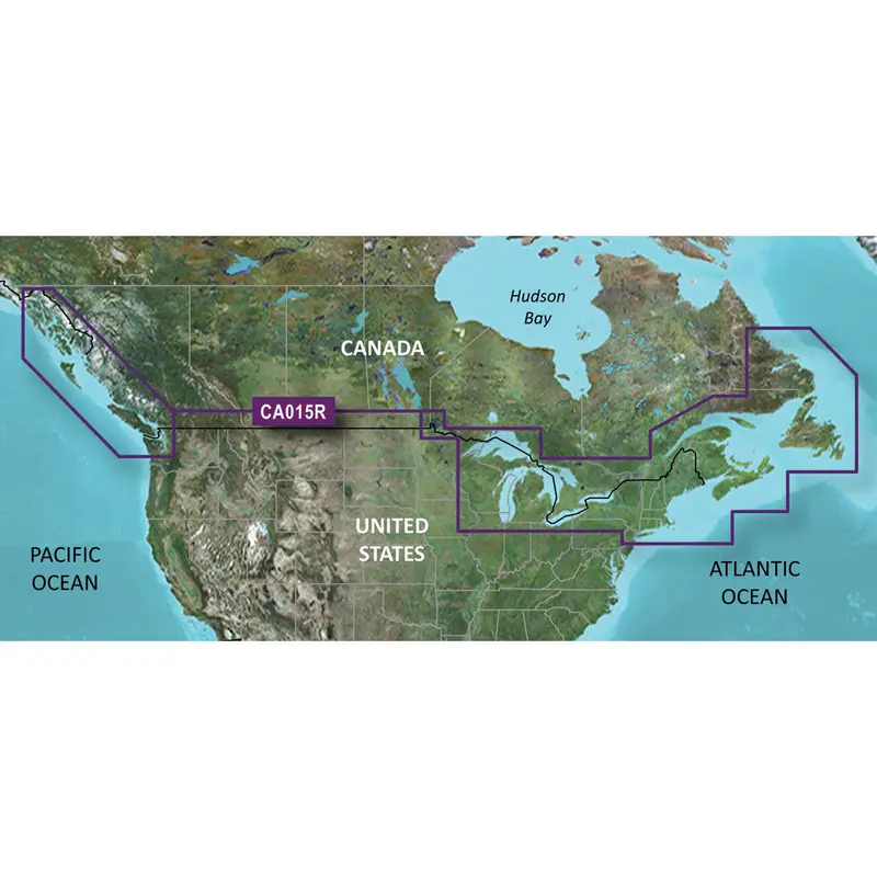 Garmin Bluechart G3 Hd Canada Chart — Microsd/Sd Card (Hxca600X) 1