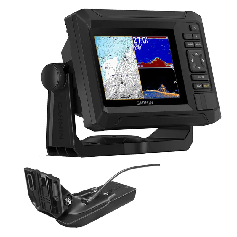 Garmin Echomap Uhd2 53Cv Fishfinder Chartplotter With Preloaded Us Inland Maps & Gt20-Tm Transducer [010-02590-51] 1