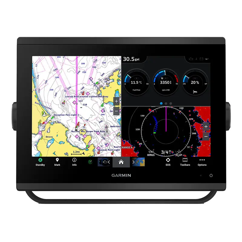 Garmin Gpsmap 1243 Chartplotter With Gn+ Navigation System [010-02367-60] 1