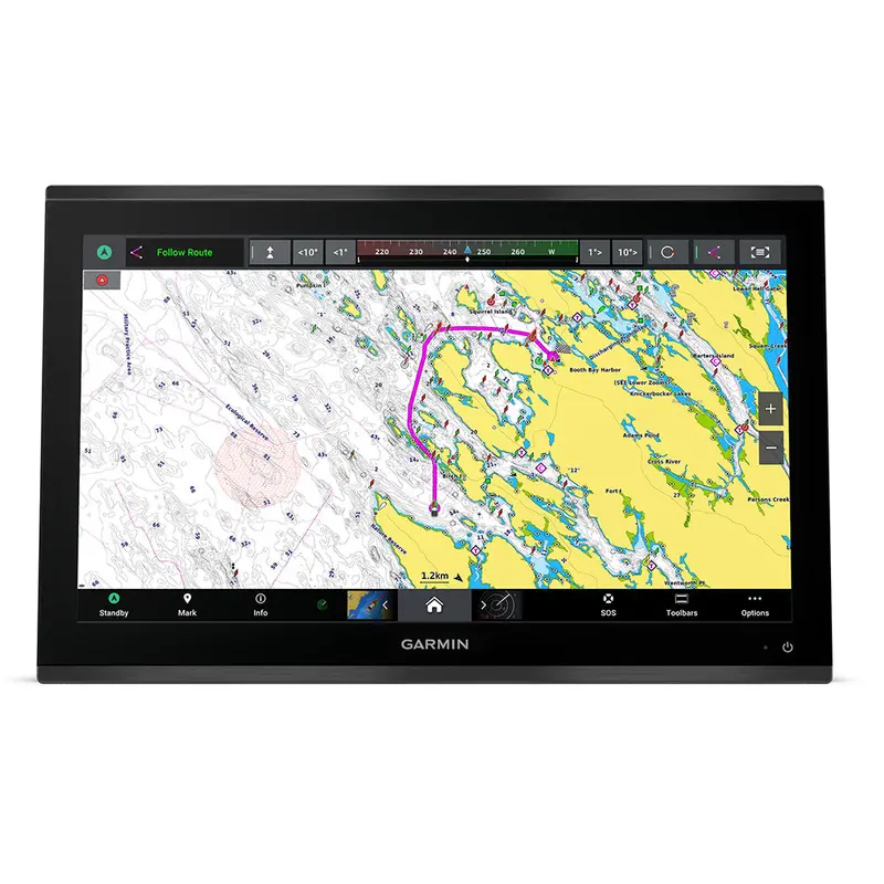 Garmin Gpsmap 9022 – 22-Inch Navigation Display With Worldwide Basemap (010-02674-00) 1