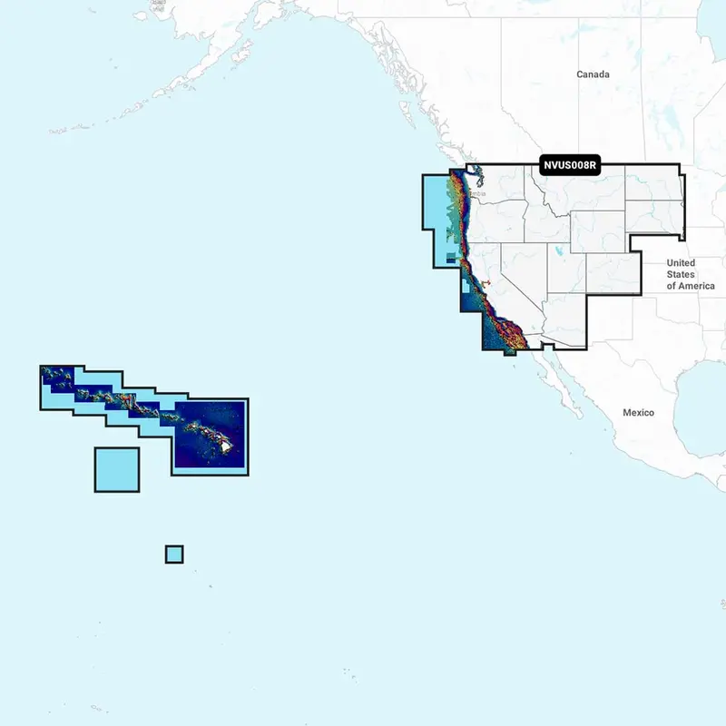 Garmin Navionics Vision+ Chart Bundle – U.S. West Region (Nvus008R, 010-C1292-00) 1