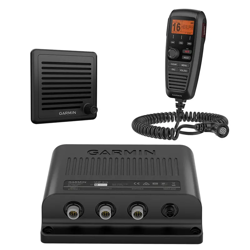 Garmin Vhf 315 Fixed-Mount Marine Radio With Gps [010-02047-00] 1