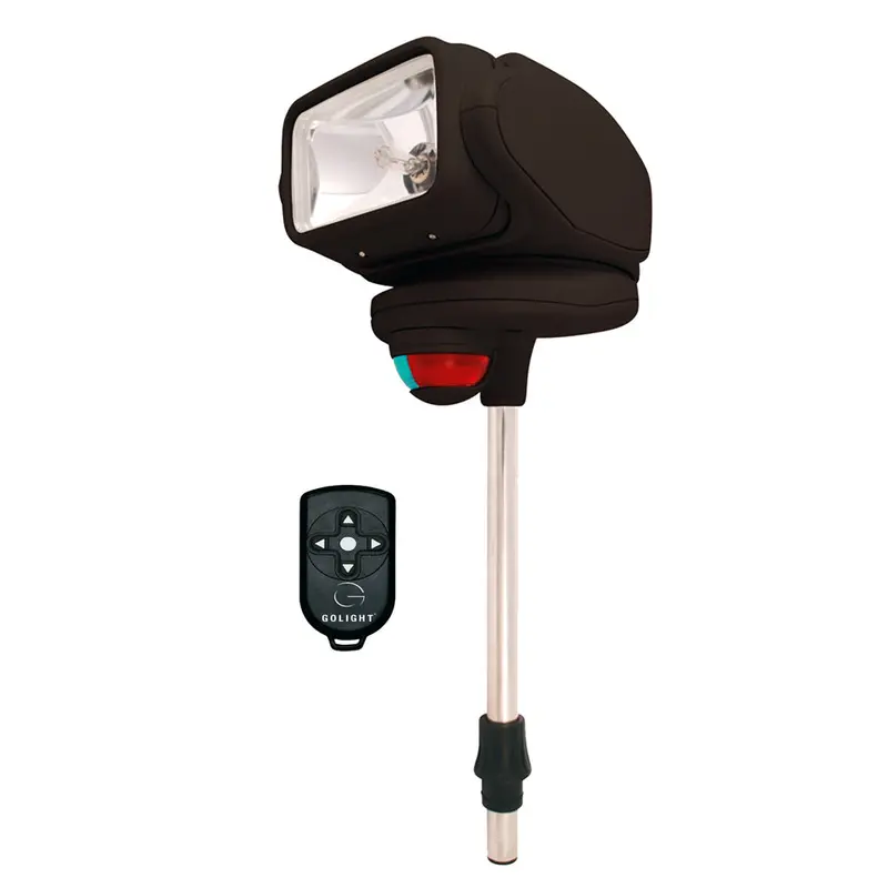 Golight Gobee Stanchion-Mount Led Spotlight – Black, Wireless Remote [2151] 1