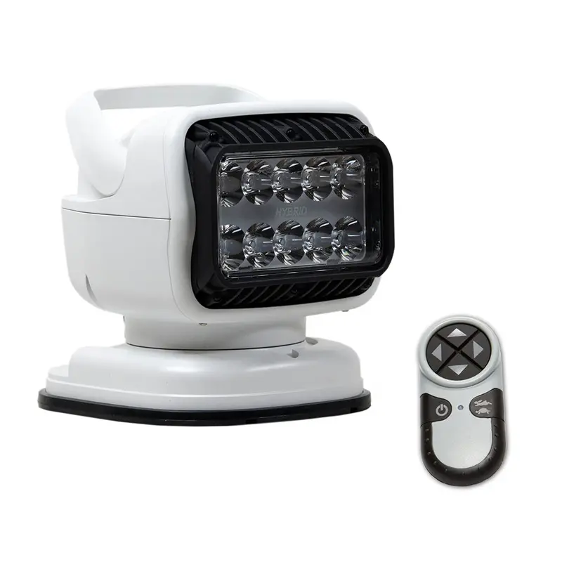Golight Gt Series Led Hybrid Portable Light – Magnetic Shoe Mount + Wireless Handheld Remote, 12V, White [79018Gt] 1