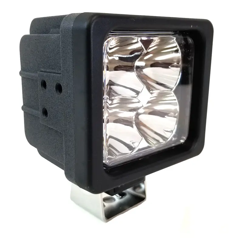 Golight Gxl Led Fixed-Mount Work Light – Spot Beam, 12V Dc, Black Housing, No Remote Required [4024] 1
