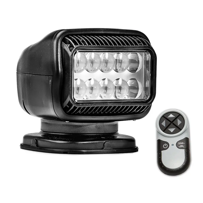 Golight Radioray Gt Permanent Led Spotlight – Black, Wireless Handheld Remote Only [20514Gt] 1