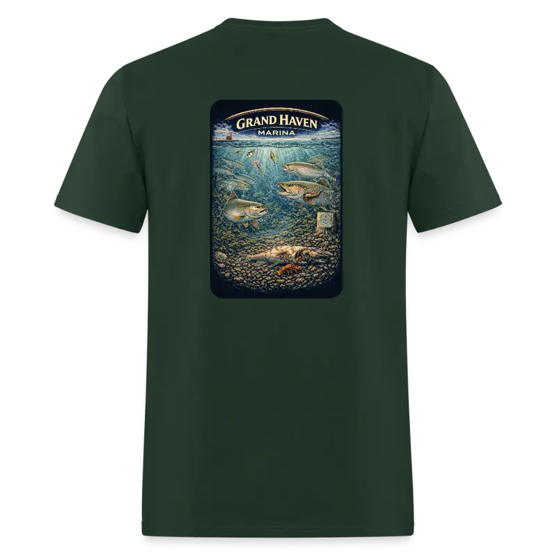 Grand Haven Marina T-Shirt – Michigan Marina Collection 1
