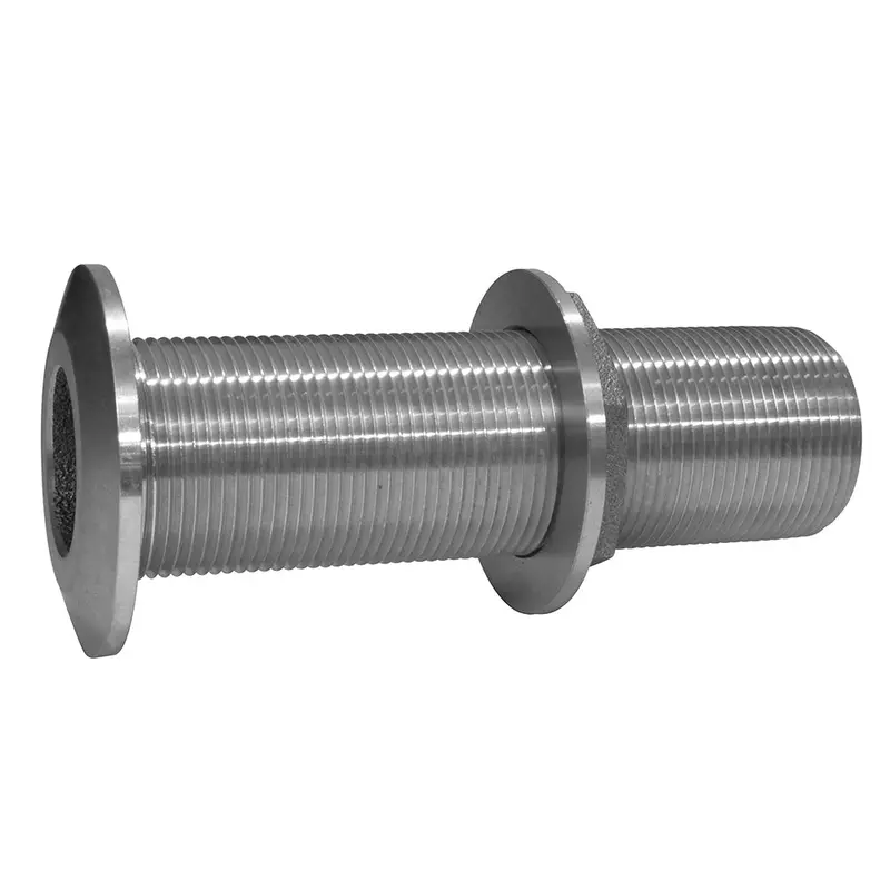 Groco 1" Extra-Long Stainless Steel Thru-Hull Fitting With Nut (Thxl-1000-Ws) 1