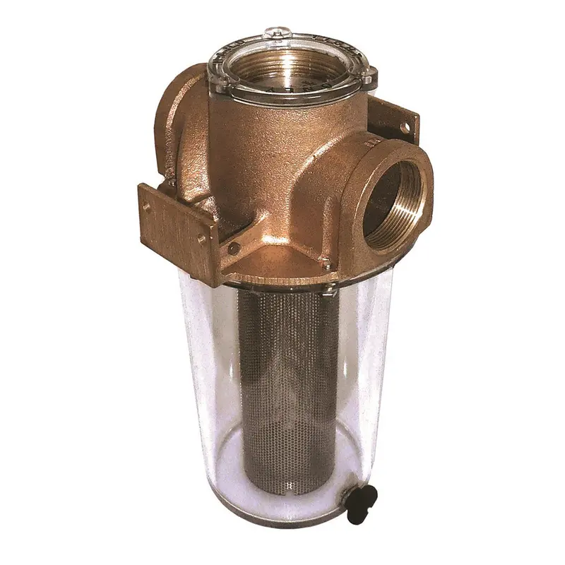 Groco Arg-2500 Series 2-1/2" Stainless Steel Raw Water Strainer With Basket 1