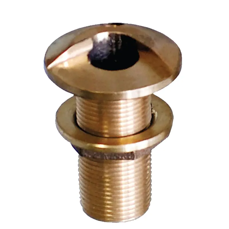 Groco Hsth-1000-W 1" Bronze High-Speed Thru-Hull Fitting With Nut 1