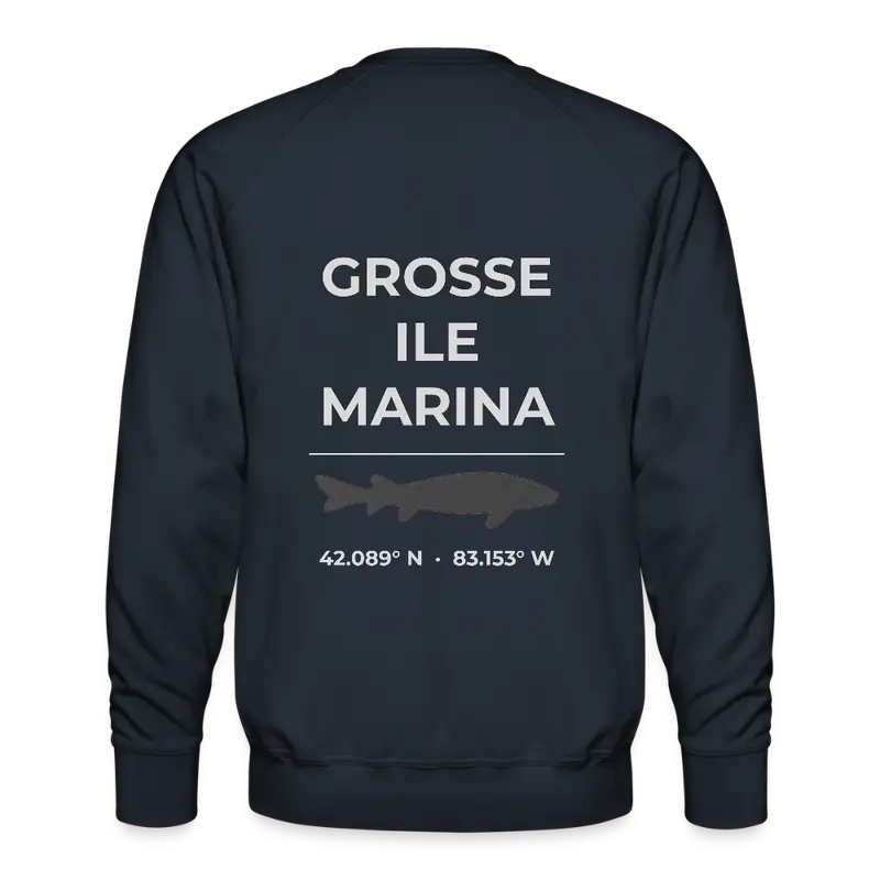 Grosse Ile Marina Premium Crewneck Sweatshirt 1