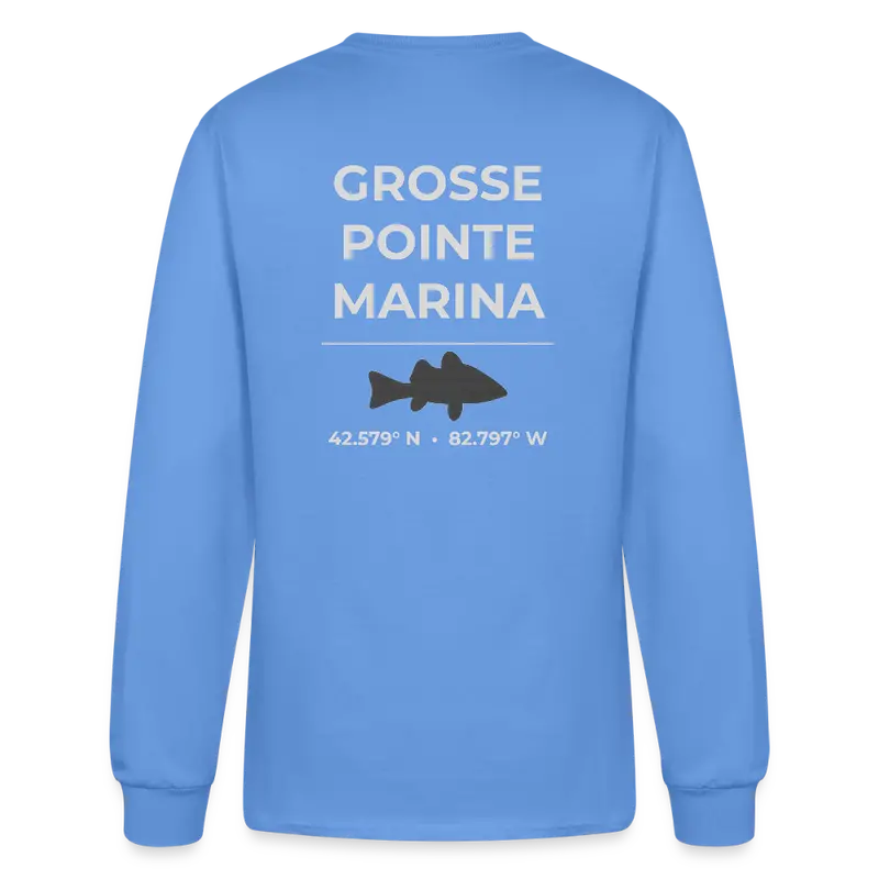 Grosse Pointe Marina Tailored Long-Sleeve Cotton Top 1