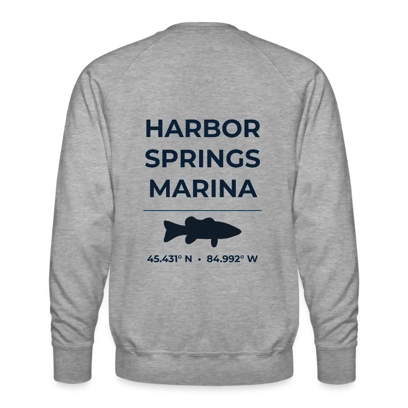Harbor Springs Marina Nautical Crew Sweatshirt 1