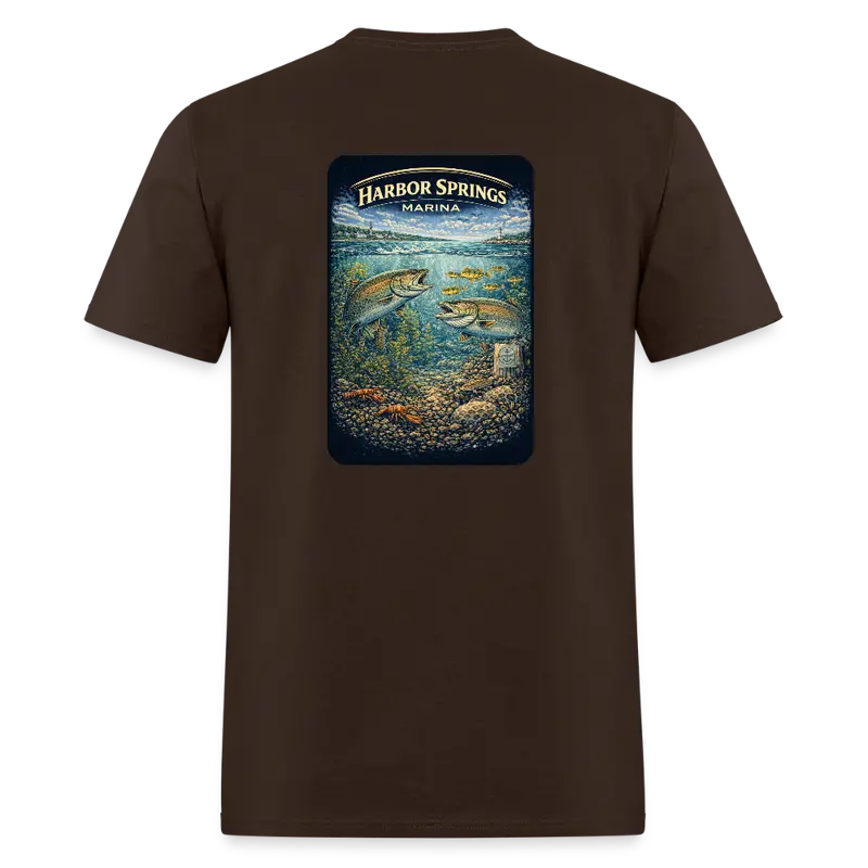 Harbor Springs Marina T-Shirt – Michigan Marina Collection 1