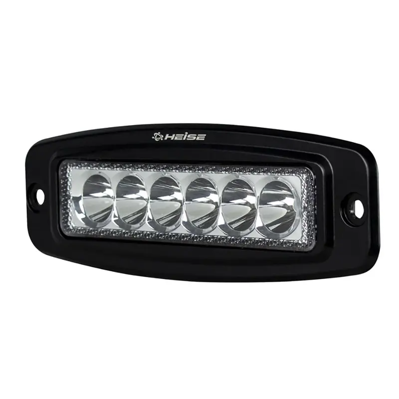 Heise Flush-Mount 6-Led Single-Row Driving Light (He-Fmdl1) 1