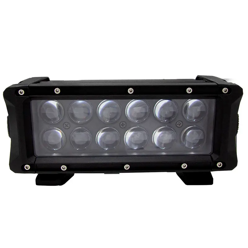 Heise Infinite Series 8-Inch Rgb Backlit Dual-Row Light Bar – 12-Led 1