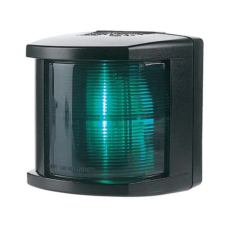 Hella Marine 2-Nm Starboard-Side Incandescent Navigation Light – Black Housing, 12V 1
