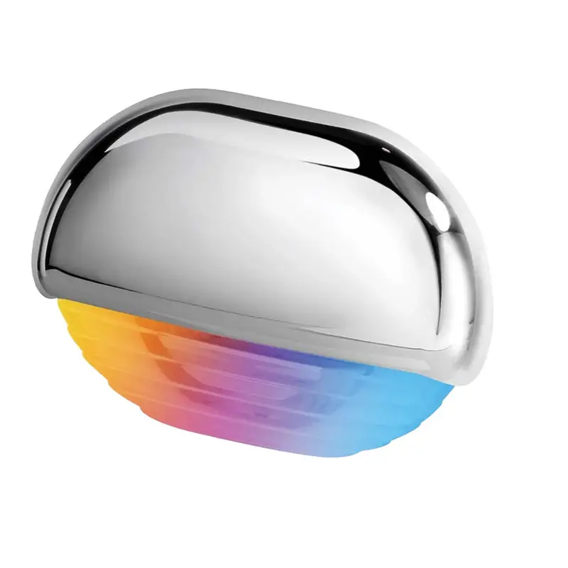 Hella Marine Apelo Rgb Step Light – Chrome-Finished Accent Cap [958126541] 1